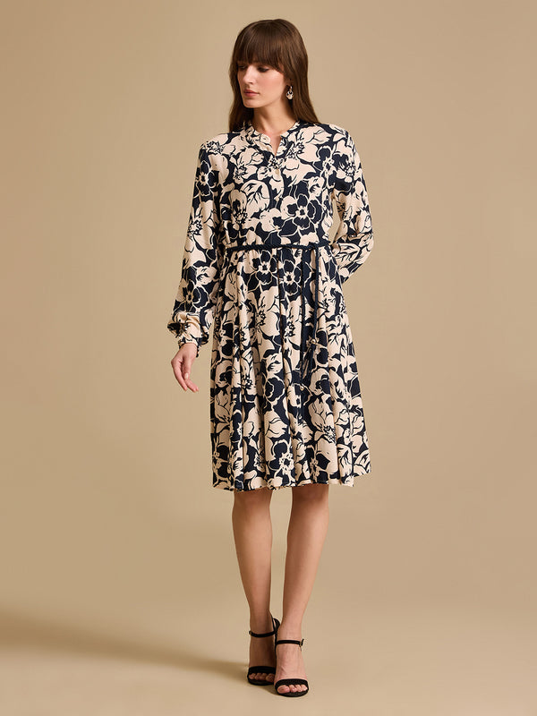 Remington Printed Midi Dress