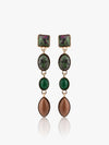 Kazo Mystara Multi-Stone Drop Earrings