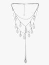 Kazo Sylira Silver Charm Chain Necklace Set
