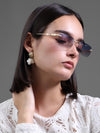 Soho Sleek Metal Frame Sunglasses