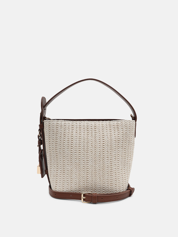 Kazo Hazmi Raffia Sling Bag