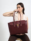 Kazo Aurelian Suede Tote Bag
