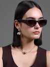 Scope Skyline Oversized Round Sunglasses