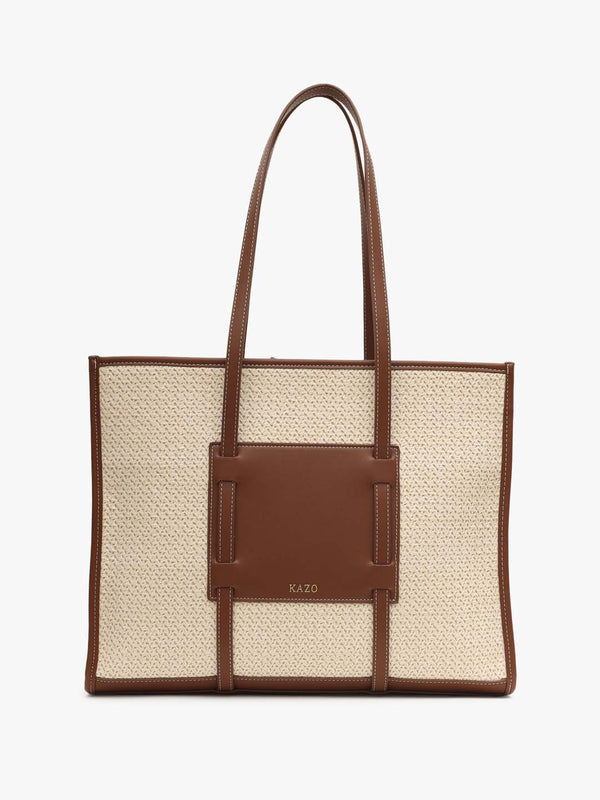 Kazo Raffia Tote Bag