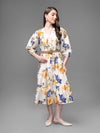 Shalom Midi Dress With Belt