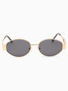 Retro Revival Round Metal Sunglasses