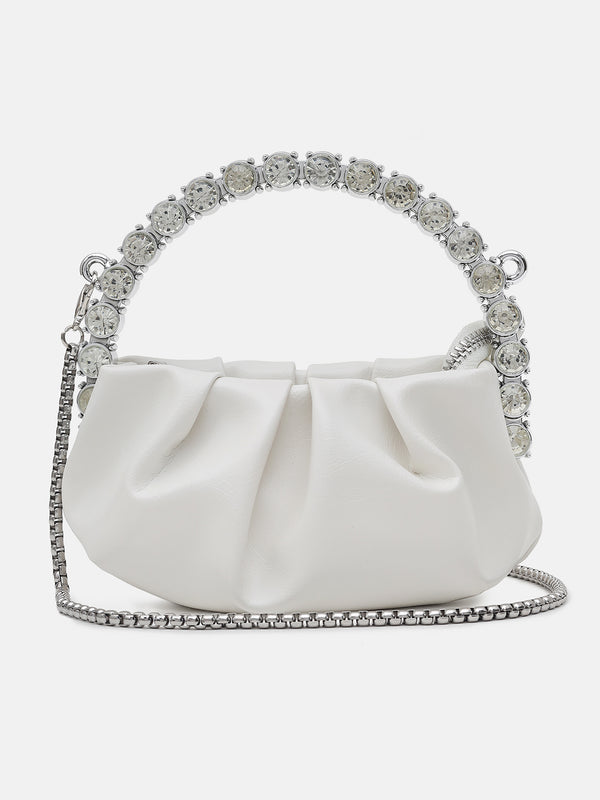 Rhinestone Mini City Bag