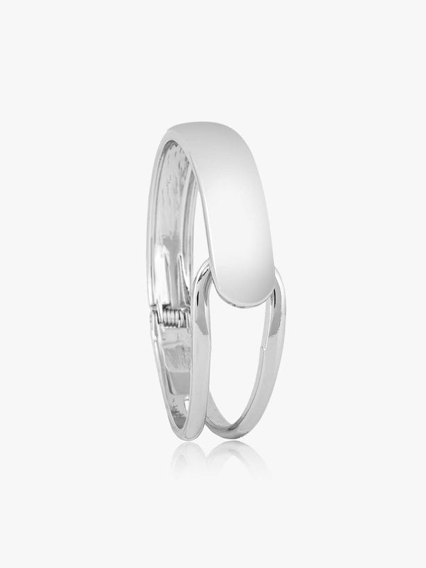 Kazo Aurix Gold Overlap Bangle Bracelet