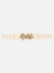Leaf Buckle Elasticated Belt