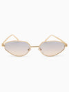 Metallic Muse Cateye Sunglasses