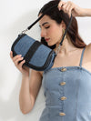Kazo Arla Denim Shoulder Bag