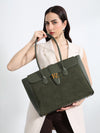 Kazo Aurelian Suede Tote Bag