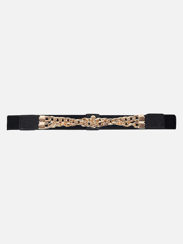 Irregular Buckle Thin Belt