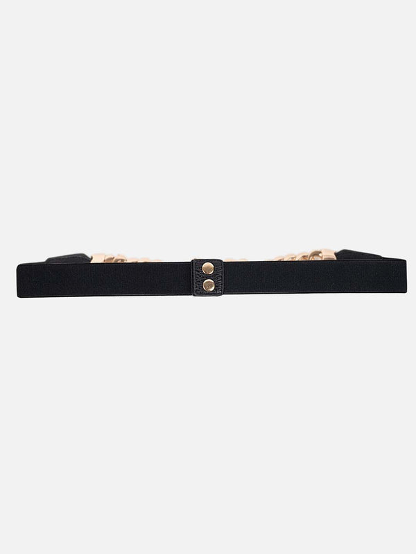 Irregular Buckle Thin Belt