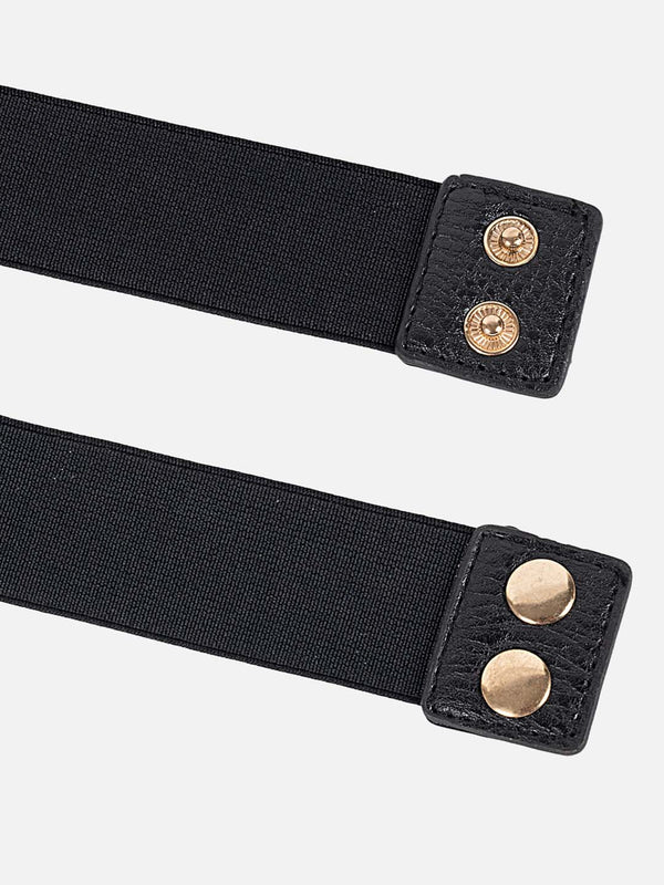 Irregular Buckle Thin Belt