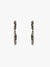 Jeweled Halo Hoop Earrings