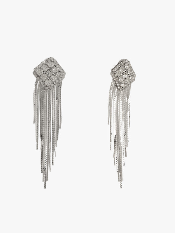 Sparkling Chain Dangling Earrings