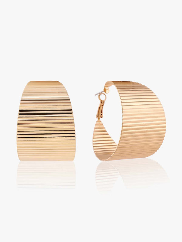 Kazo Alina Circular Hoop Earrings