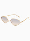 Metallic Muse Cateye Sunglasses