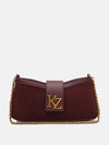 Kazo Aurelian Suede Shoulder Bag