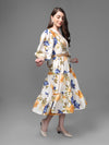 Shalom Midi Dress With Belt