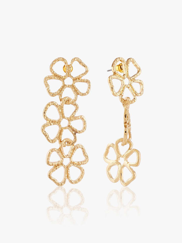 Kazo Flower Drop Earrings