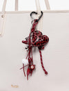 Prit Heart And Bow Bag Charm