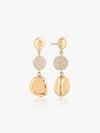 Kazo Vertina Dual-Tone Drop Earrings