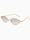 Metallic Muse Cateye Sunglasses