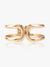 Kazo Solen Open-Link Cuff Bracelet