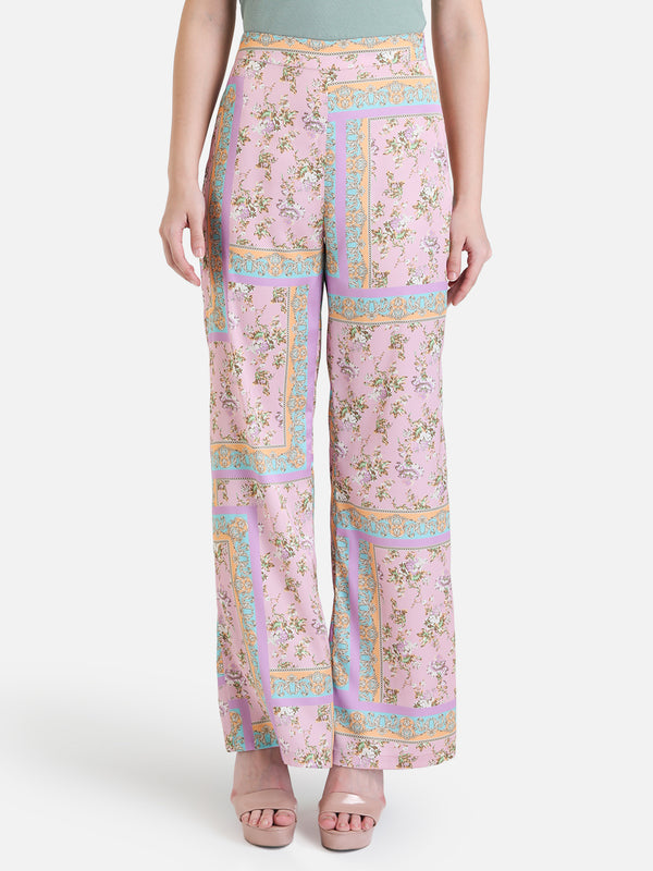 Printed Flared Pants