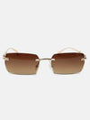 Soho Sleek Metal Frame Sunglasses