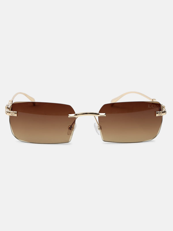 Soho Sleek Metal Frame Sunglasses