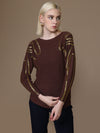 Bronzy Winter Top