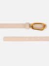 Irregular Buckle Thin Belt