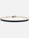 Irregular Buckle Thin Belt