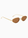 Metallic Muse Cateye Sunglasses