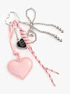 Auvin Bead Heart Bag Charm