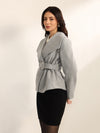 Dove Peplum Jacket