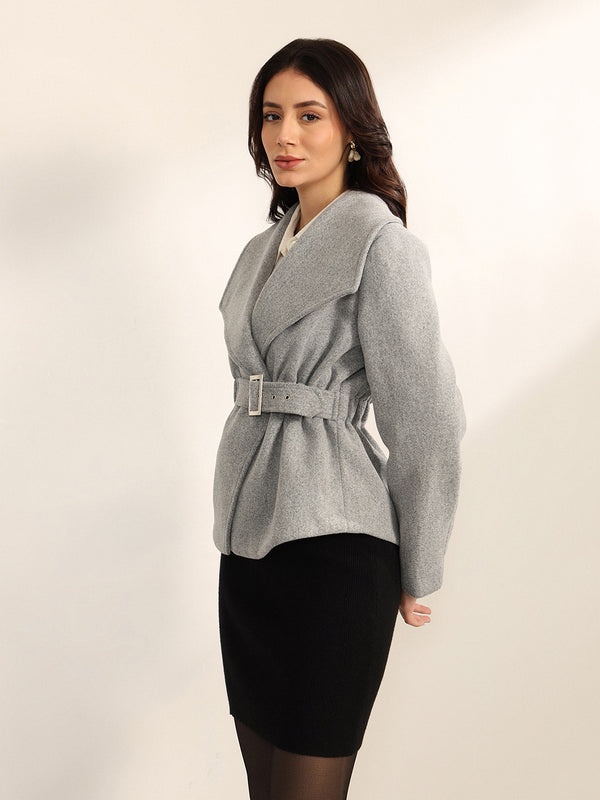 Dove Peplum Jacket