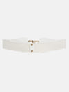 Elastic Strap Circular Concho Belt