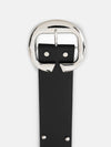 Studded Statement Broad Belt