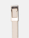 Linear Square Buckle Belt