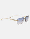 Soho Sleek Metal Frame Sunglasses