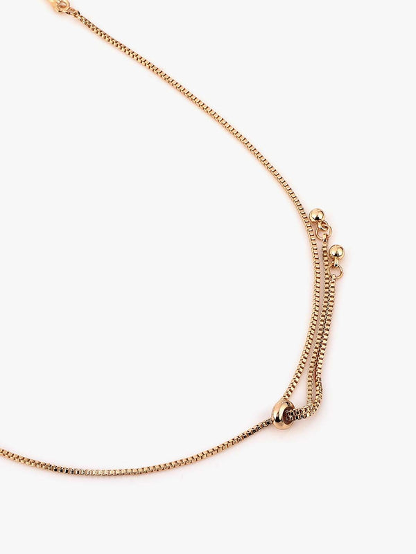 Kazo Lyven Statement Leaf Necklace