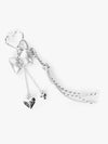Ovrin Bow And Heart Bag Charm
