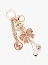 Embellished Bow Bag Charm