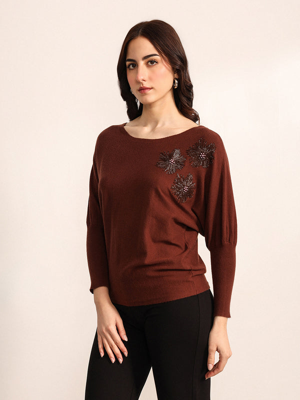 Espresso Winter Top