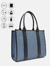 Kazo Linda Denim Tote Bag