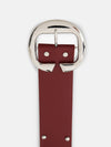 Studded Statement Broad Belt